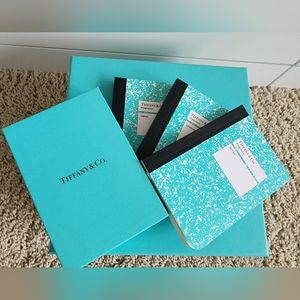 Tiffany notebooks set of 3